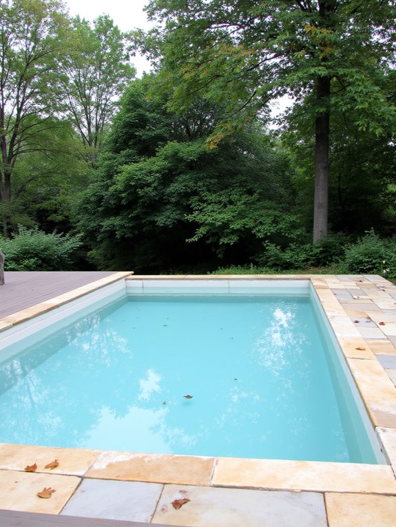 19 Timeless Rectangle Inground Pool Ideas For A Clean Look stunning low maintenance outdoor oasis