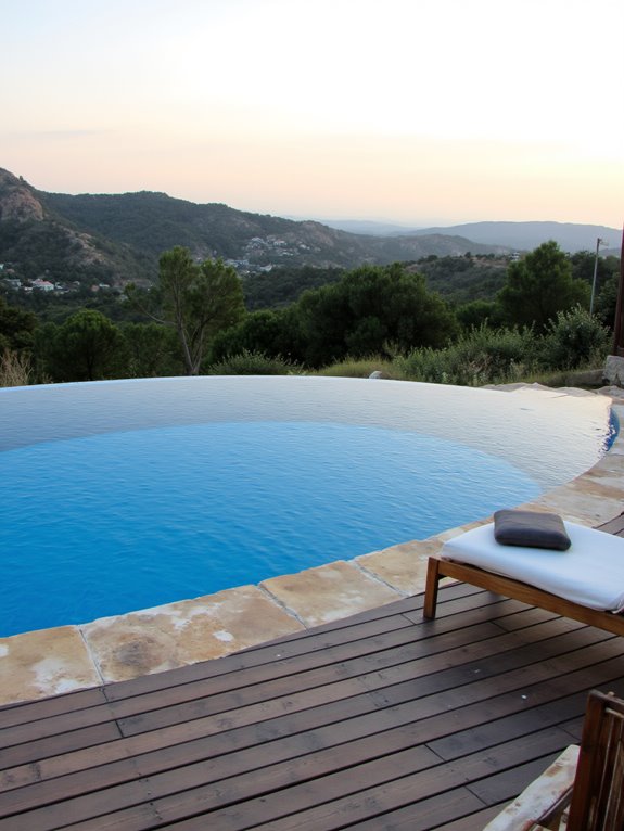 22 Simple Inground Pool Ideas For Effortless Outdoor Living stunning views seamless edges