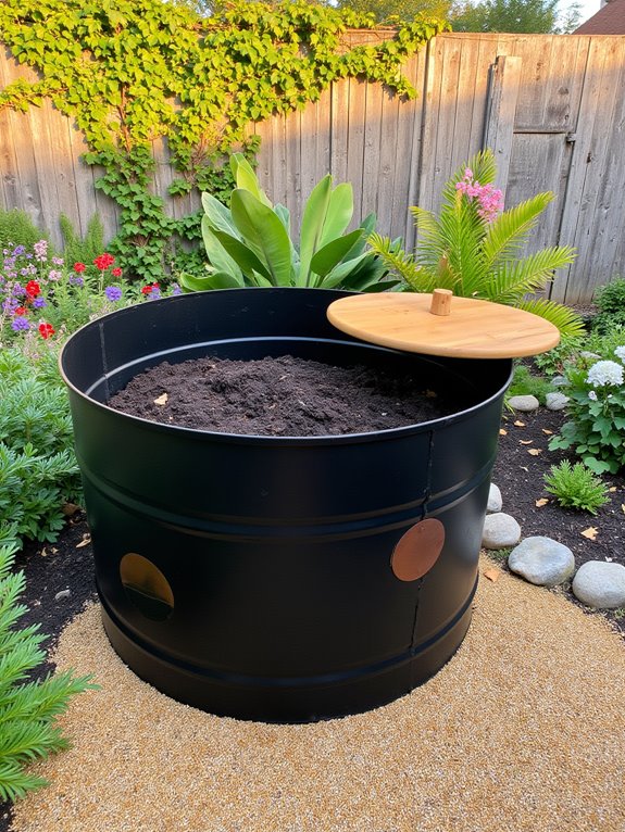 19 Stylish Backyard Stock Tank Upgrades That Feel Designer Level stylish composting with stock tanks