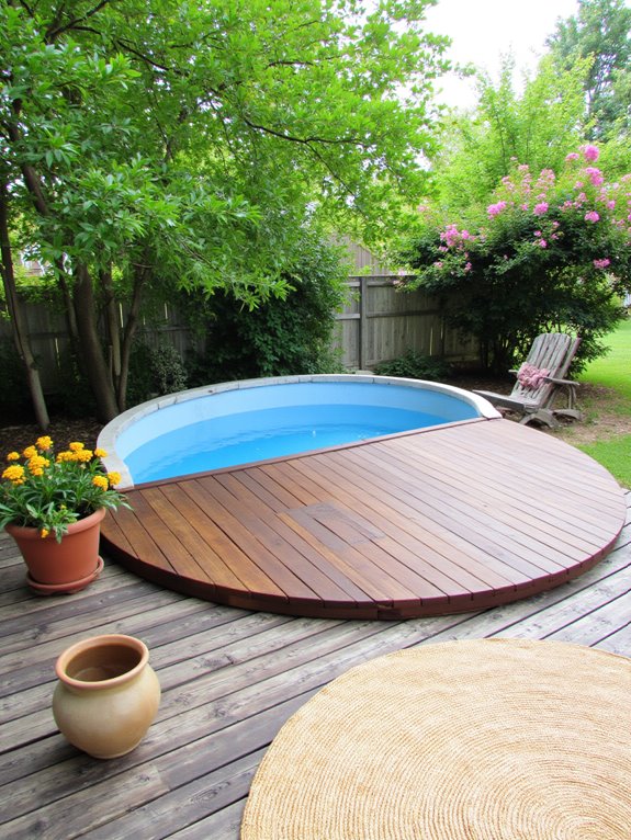 22 Modern Stock Tank Pool Setup Ideas For A Clean Aesthetic stylish diy pool covers