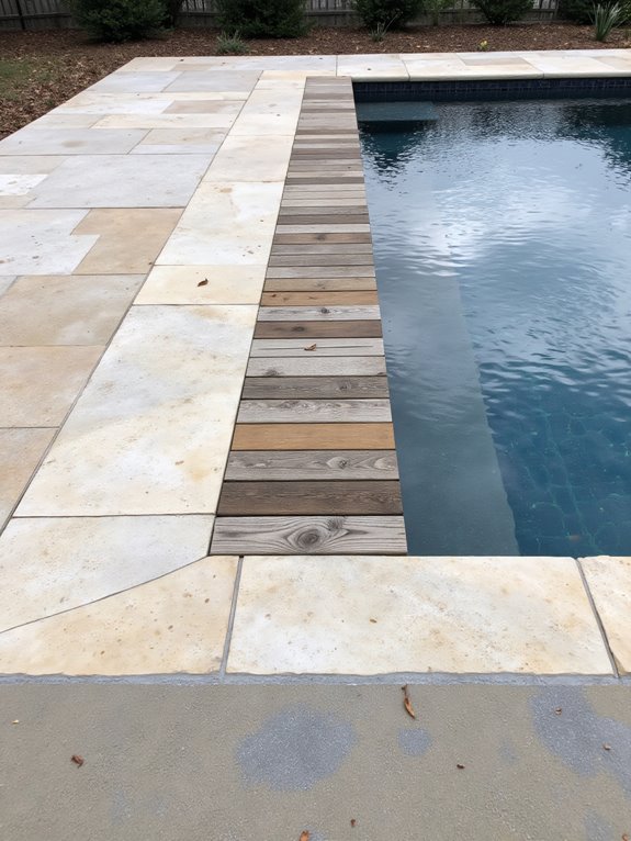 23 Elegant Outdoor Inground Pool Ideas For A Resort Vibe stylish durable pool decking