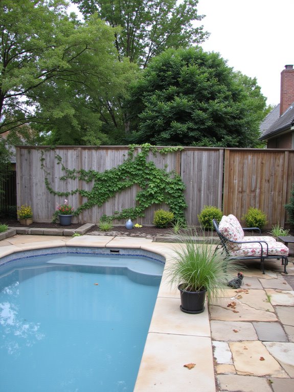 25 Practical Inground Pool Fence Ideas For Safe Stylish Spaces stylish privacy for pools