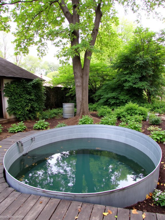 21 Beautiful Tank Swimming Pool Ideas That Look Surprisingly Elegant sustainable natural pool design