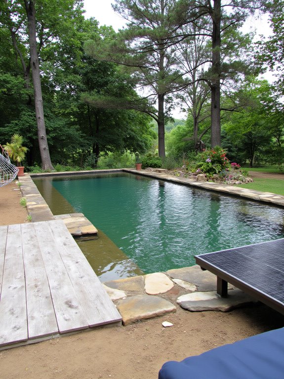 19 Striking Large Inground Pool Ideas For Spacious Yards sustainable pool design features