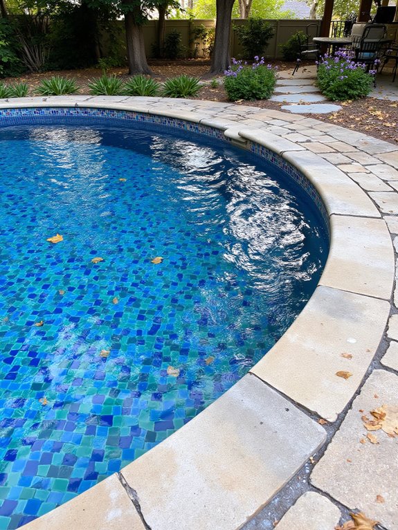 23 Modern Inground Pool Ideas For Crisp Outdoor Style tiled interiors enhance aesthetics