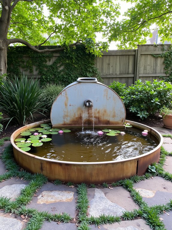 19 Stylish Backyard Stock Tank Upgrades That Feel Designer Level transform stock tank aesthetics