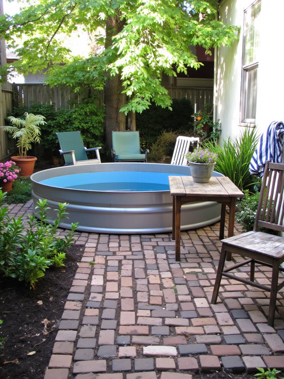 20 Compact Stock Tank Pool Ideas Perfect For Small Spaces transform your pool aesthetic
