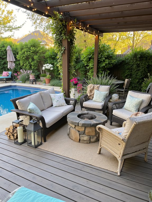 23 Creative Inground Pool Ideas You’ll Wish You Tried Sooner transformative poolside living space