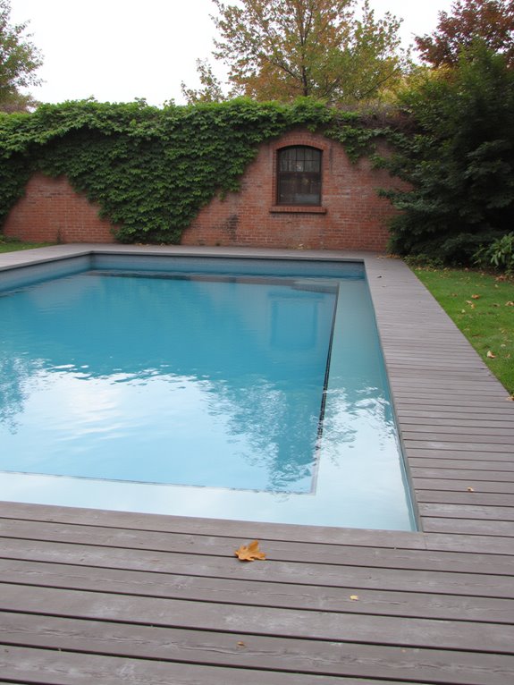 21 Unique Inground Pool Coping Ideas That Refresh Your Space transparent glass coping elegance