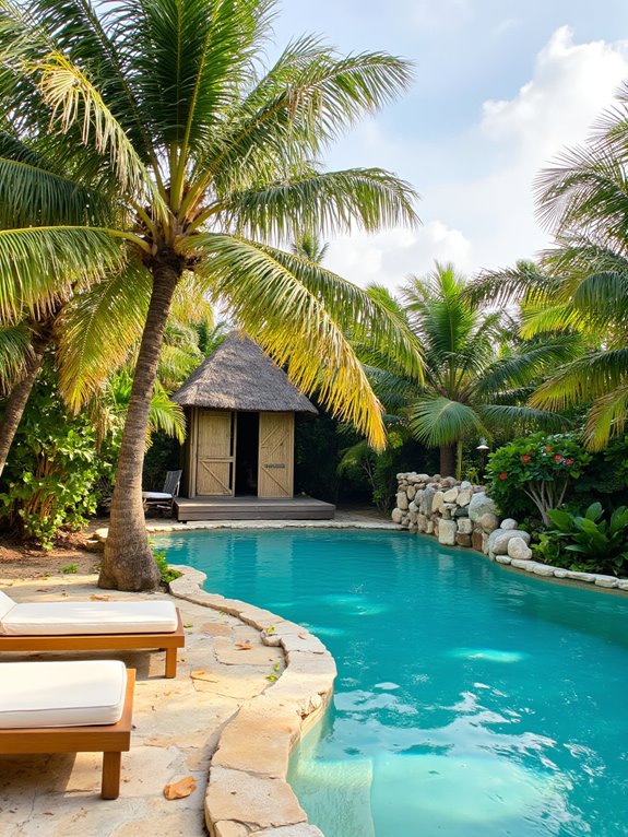 21 Inspiring Inground Pool Ideas Backyards Will Love tropical backyard pool oasis