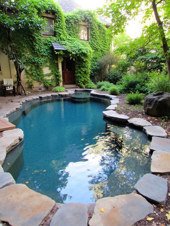 23 Creative Inground Pool Ideas You’ll Wish You Tried Sooner tropical oasis freeform pool