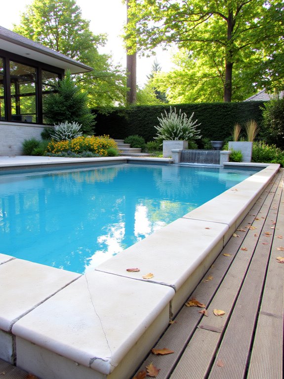 21 Modern Outdoor Inground Pool Concepts For A Designer Feel types of inground pools