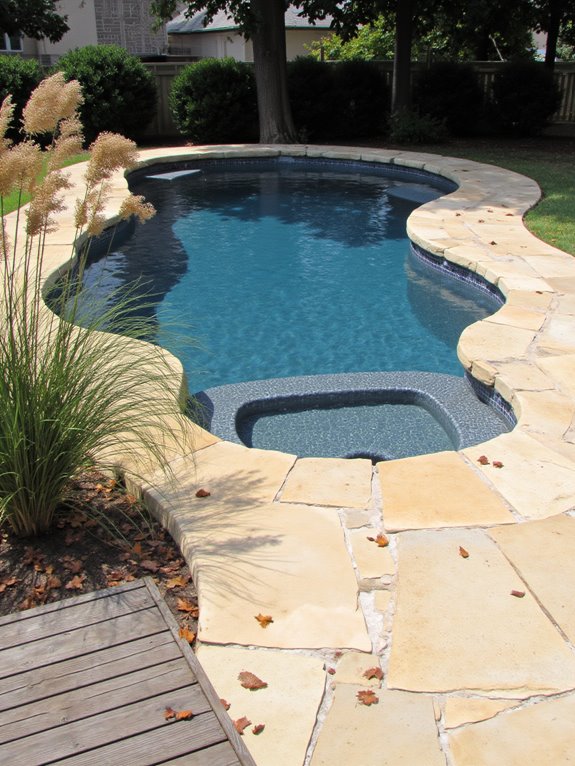 23 Modern Inground Pool Ideas For Crisp Outdoor Style unique pool shape designs