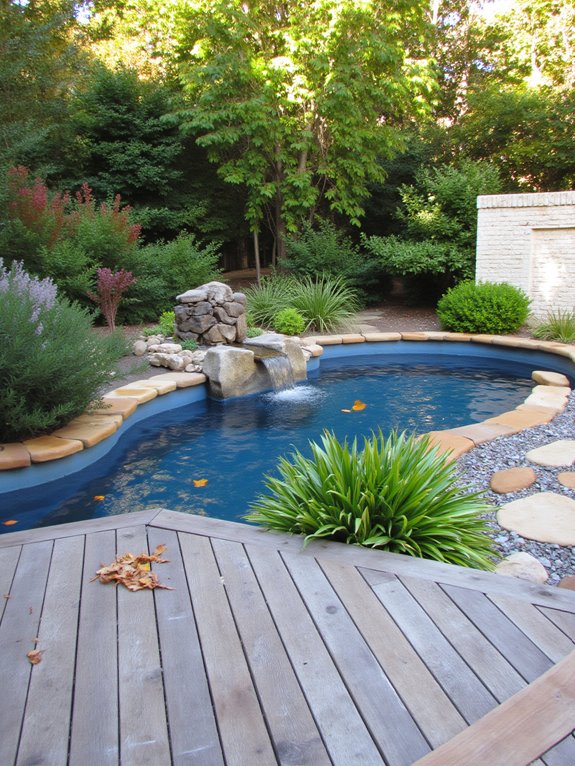 21 Stylish Poly Stock Tank Pool Ideas For A Smooth Setup unique pool water features
