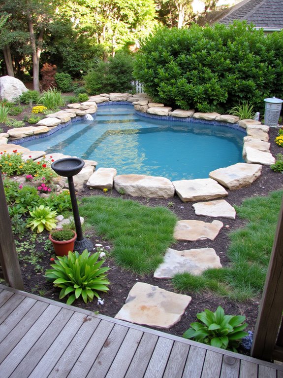 21 Beautiful Tank Swimming Pool Ideas That Look Surprisingly Elegant unique round pool designs