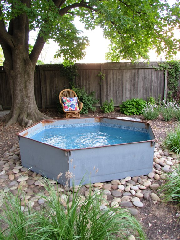 20 Modern Stock Tank Pool Designs For A Fresh Outdoor Upgrade unique stock tank designs