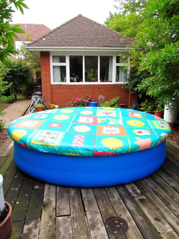 18 Chic Stock Tank Pool Cover Ideas For A Clean Setup vibrant vinyl pool covers