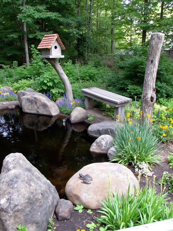 21 Creative Stock Pond Pool Ideas For Nature Loving Yards wildlife sanctuary stock pond