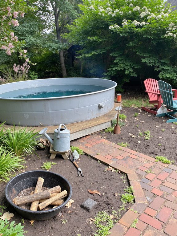 18 Trendy Stock Tank Pool Ideas For A Relaxed Summer Vibe year round stock tank versatility