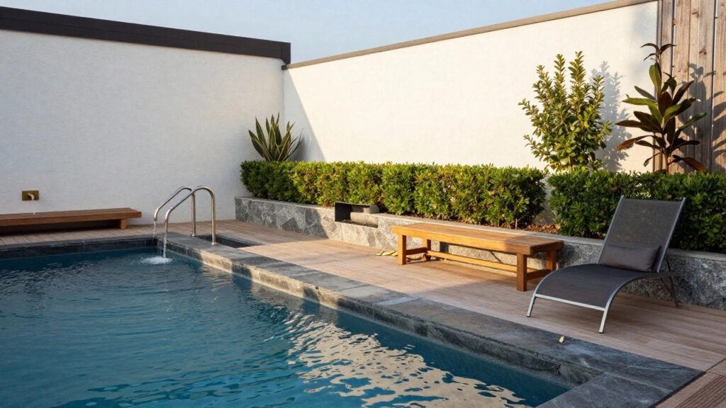 15 Sleek Lap Pool Design Ideas For Narrow Backyards - Love Gunite Pool