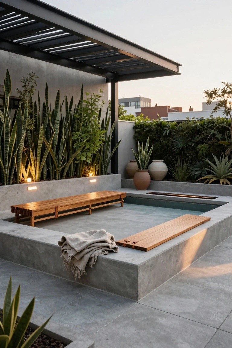 Wood Platform Pool Cover
