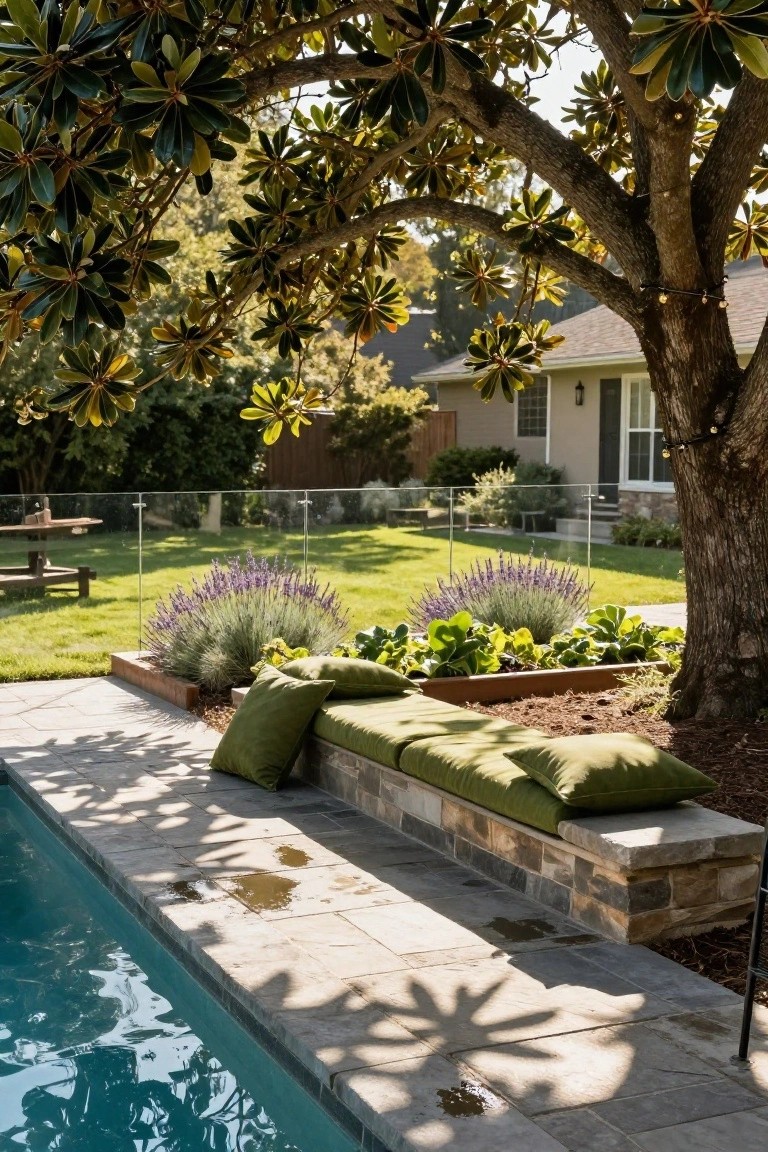 Magnolia Tree for Poolside Shade