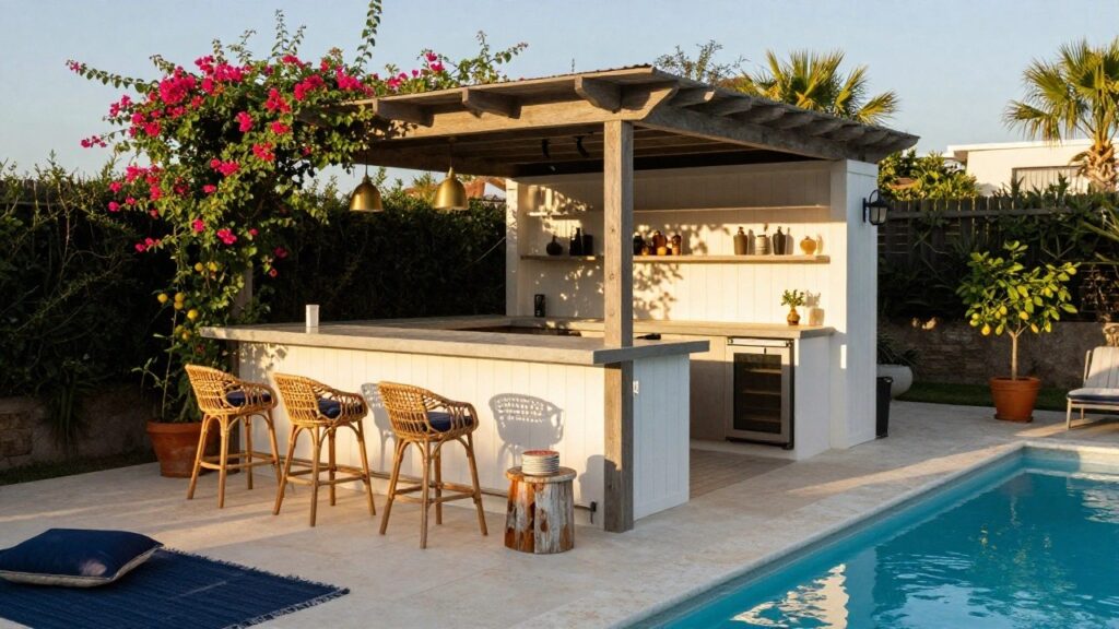 21 Fun Pool House With Bar Ideas That Elevate Summer Parties - Love ...