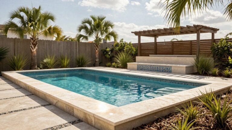 23 Lush Florida Pool Landscaping Ideas That Handle The Heat - Love ...