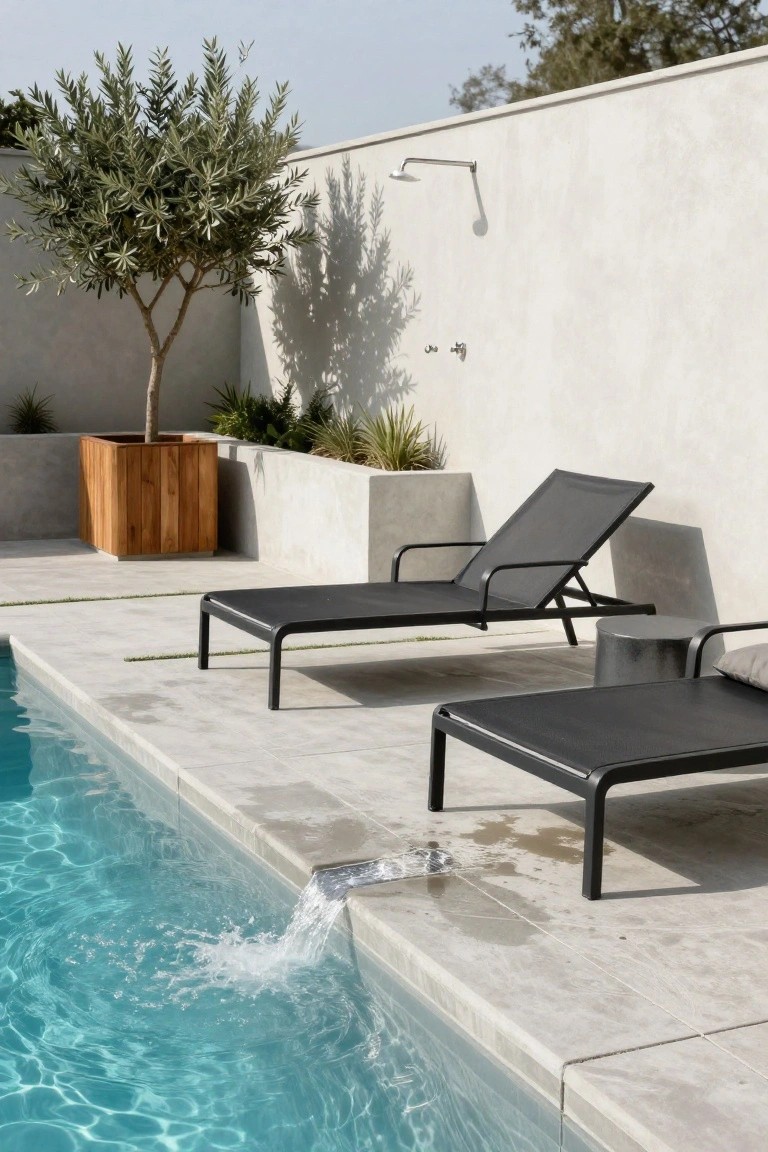 Seamless Pool Deck Edge Extension